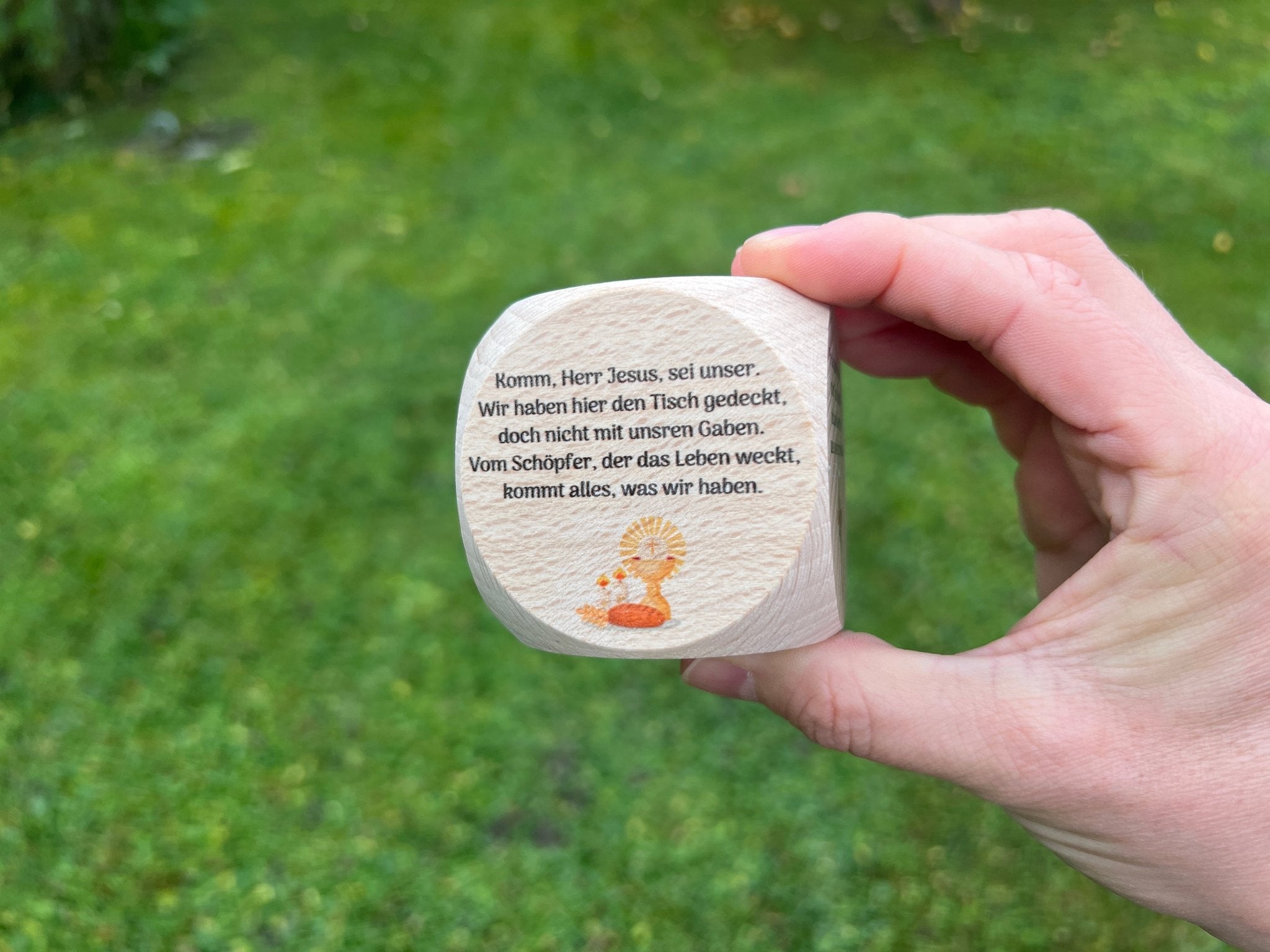 Tischgebete Würfel - besonderlich.de - babygeschenk geburt