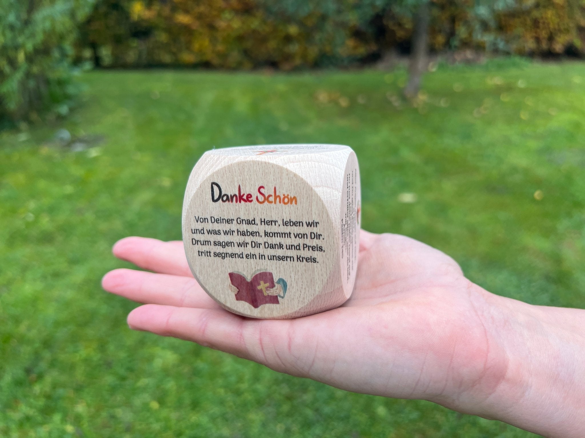 Tischgebete Würfel - besonderlich.de - babygeschenk geburt