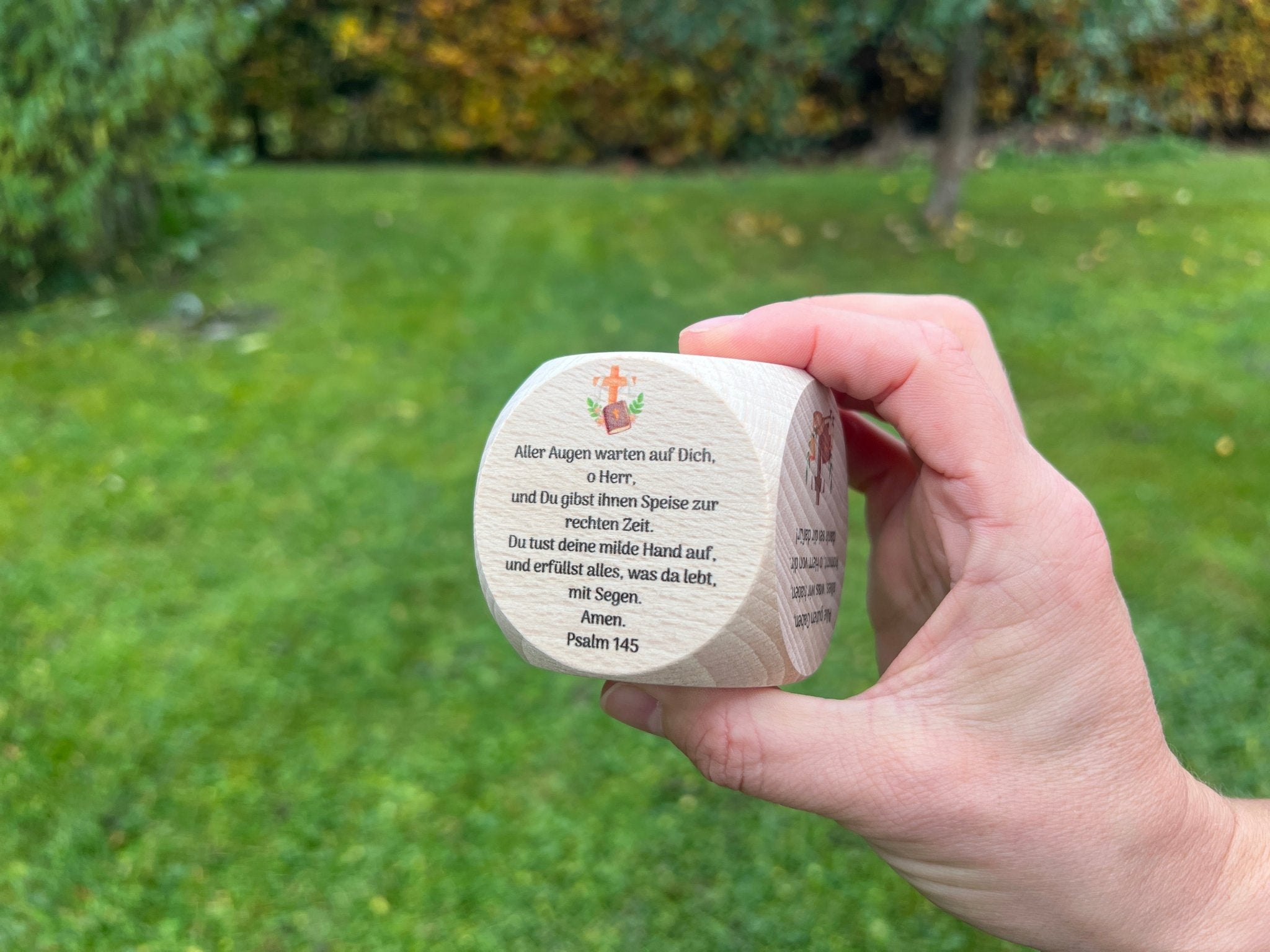 Tischgebete Würfel - besonderlich.de - babygeschenk geburt