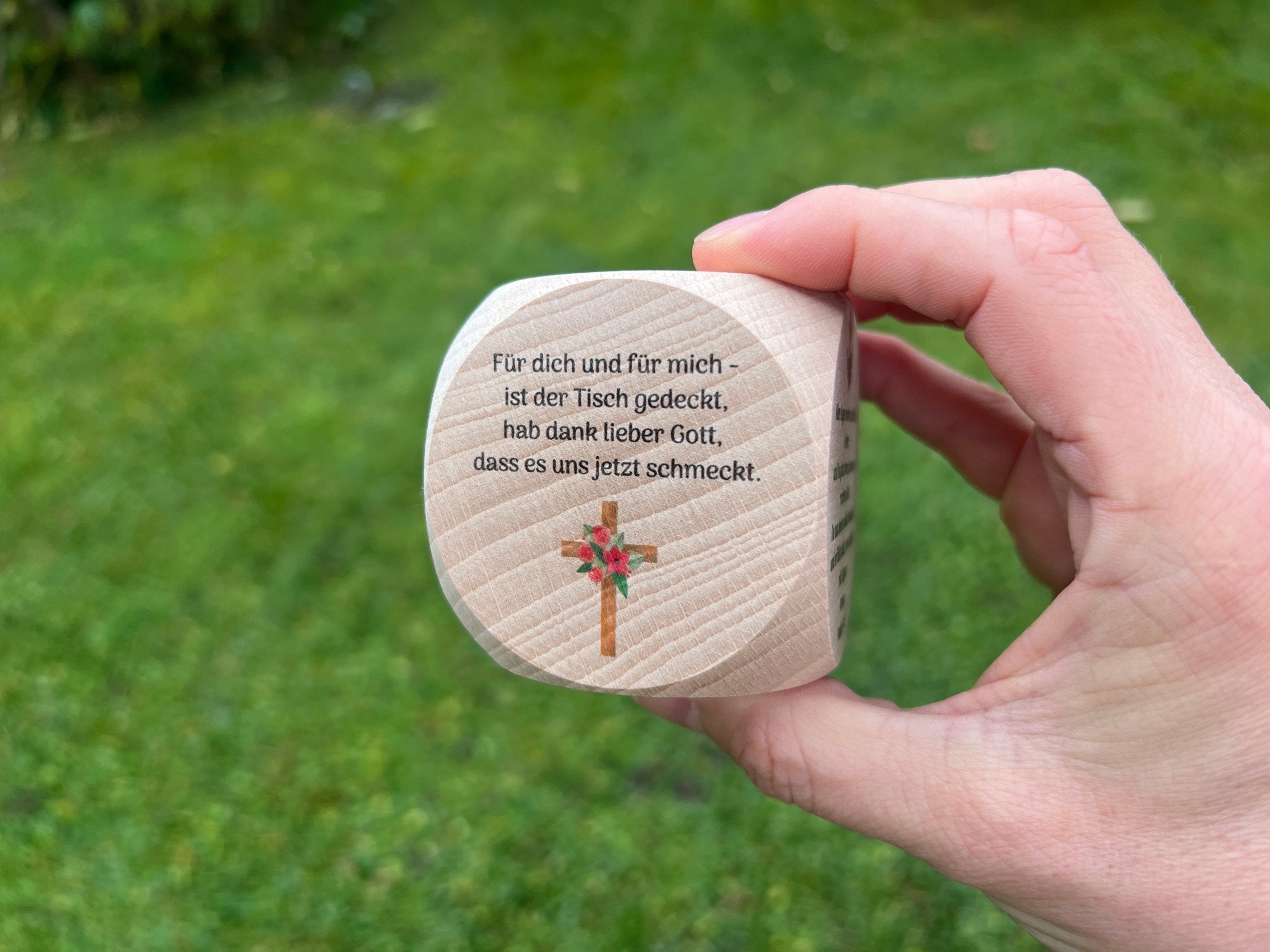 Tischgebete Würfel - besonderlich.de - babygeschenk geburt