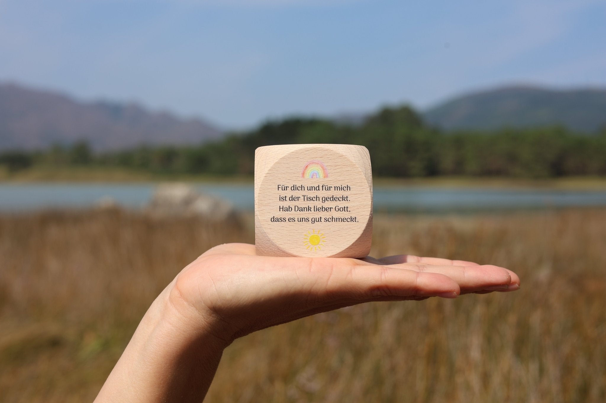 Tischsprüche 1 Würfel - besonderlich.de - babygeschenk geburt