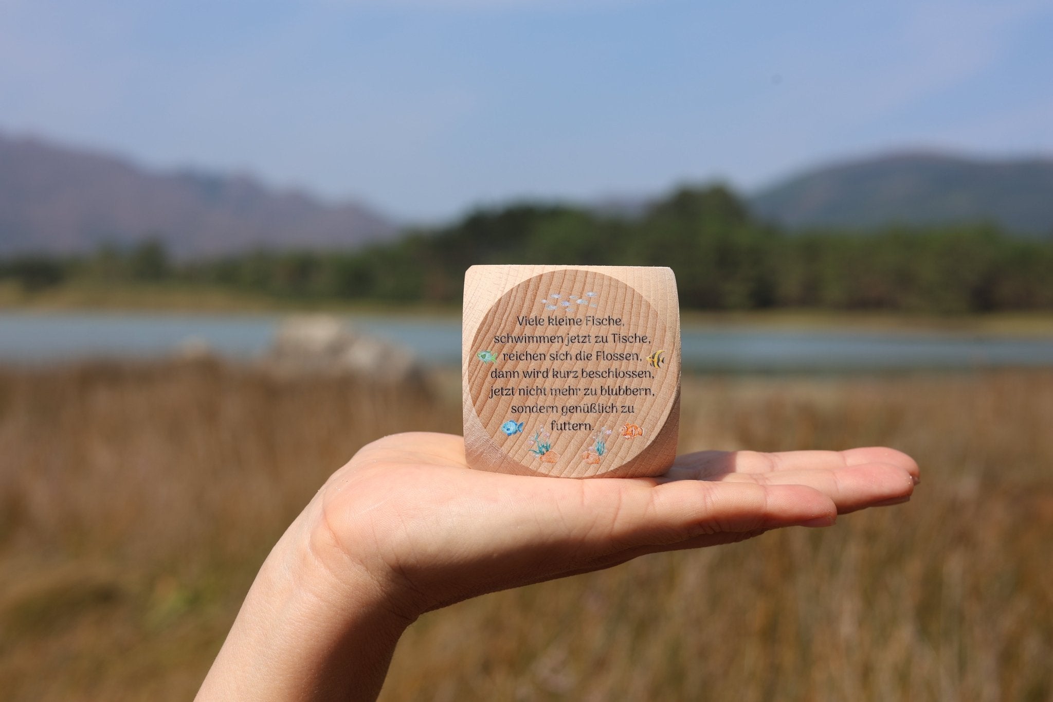 Tischsprüche 1 Würfel - besonderlich.de - babygeschenk geburt