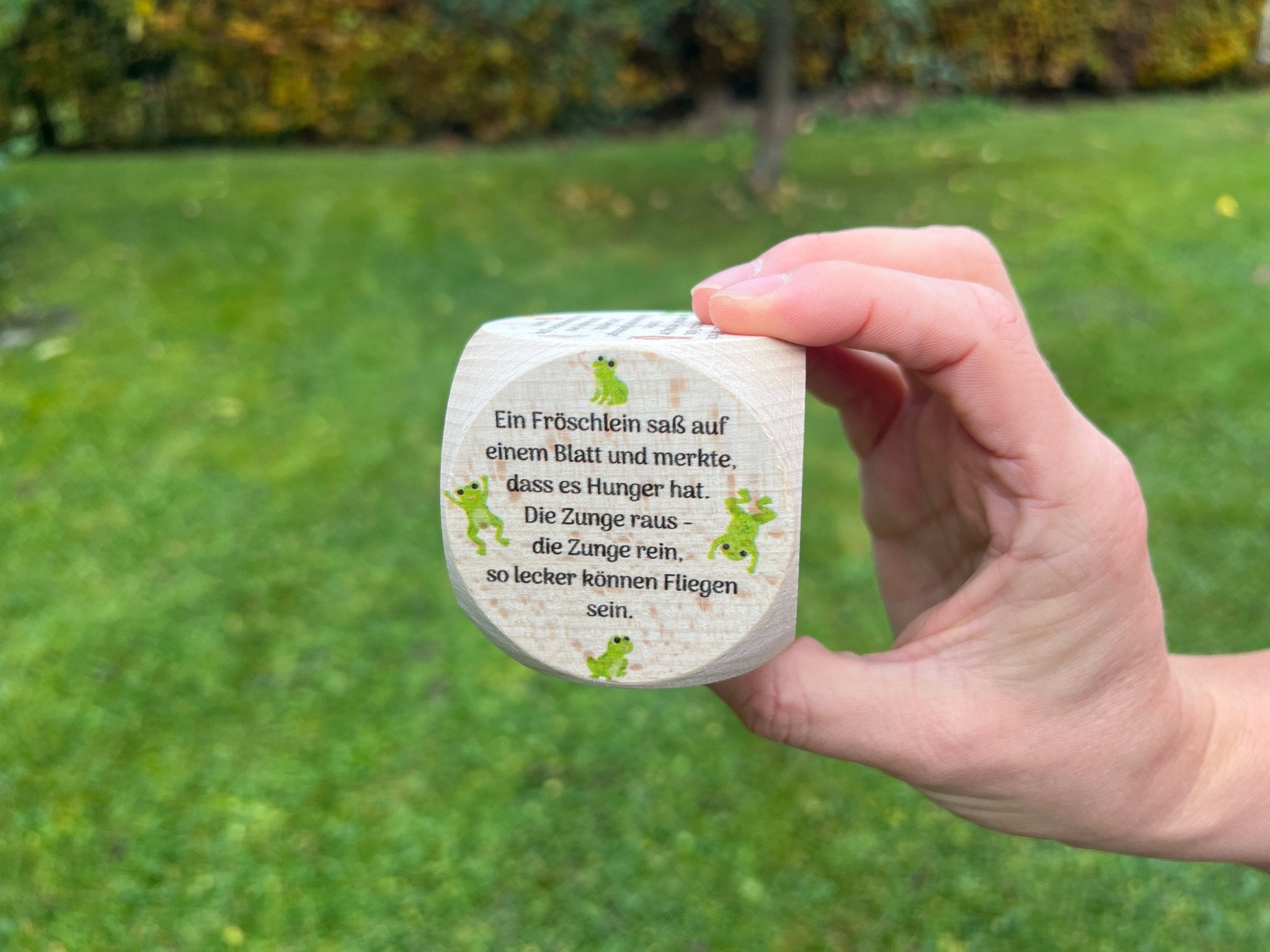 Tischsprüche Würfel - besonderlich.de - babygeschenk geburt