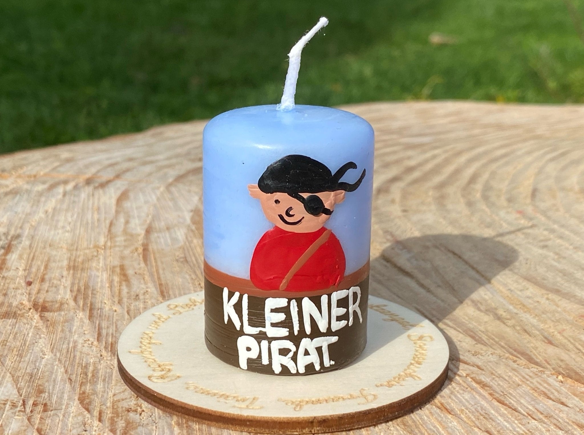 Lebenslicht "Kleiner Pirat" - besonderlich.de -Ahrens Geburtstagskerze