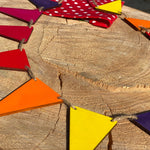 Wimpelkette aus Holz "Sonne" - besonderlich.de -1. Geburtstag girlande